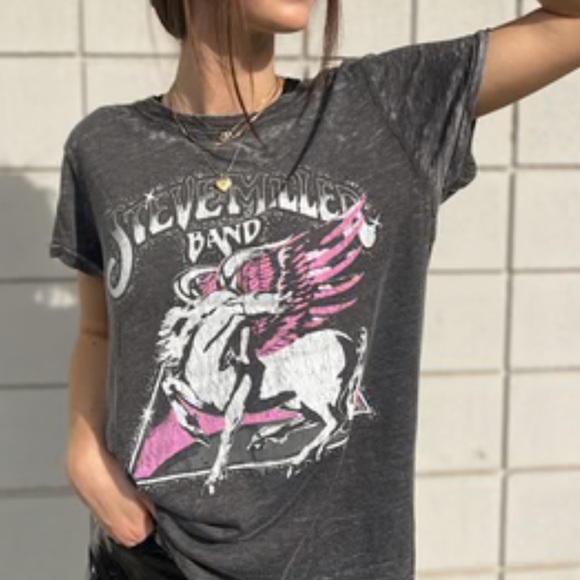 NEW Recycled Karma Steve Miller Band 1995 Summer Tour Tee - Picture 3 of 9